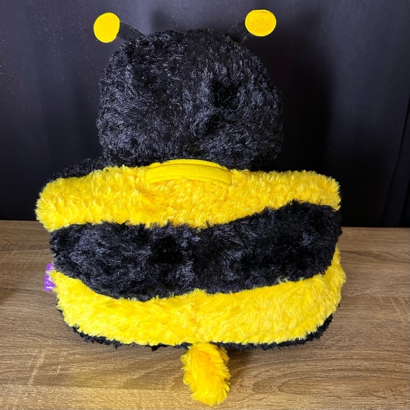 New POPillows Plush Bee Sleepy Time Anytime Pillow - Picture 2 of 10